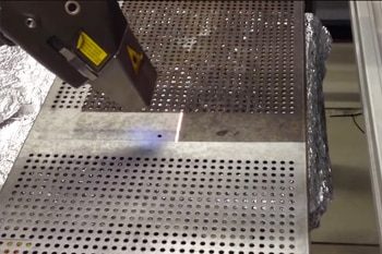 Laser Cleaning Oil and Grease